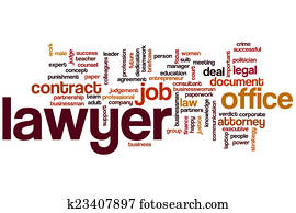 Lawyer word cloud Lawyer word cloud