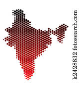 Map of India Map of India