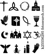 דת, איקונים, קבע