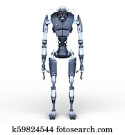 ヒューマノイド ロボット ｱｰﾄﾜｰｸ イラスト U Fotosearch