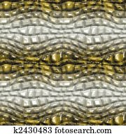 Crocodile skin