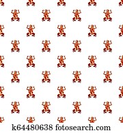 Frog pattern seamless Frog pattern seamless