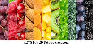 Healthy food background Healthy food background
