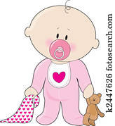 Baby Soother Girl Baby Soother Girl