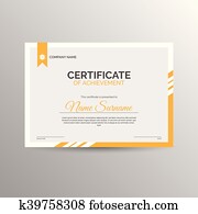 Certificate of achievement template
