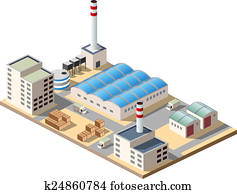 Isometric factory Isometric factory