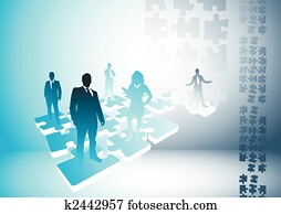 People Puzzle Connections People Puzzle Connections
