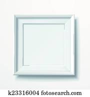 blank picture frame isolated on white blank picture frame isolated on white