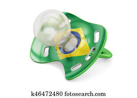 Brazilian Maternity and birthrate in Brazil concept, 3D rendering Brazilian Maternity and birthrate in Brazil concept, 3D rendering