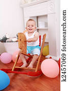 cheval bascule, cavalcade