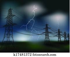 Electricity Line Electricity Line