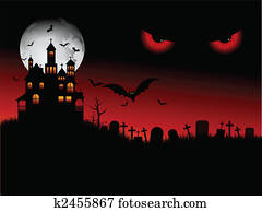 spooky halloween scene spooky halloween scene