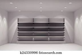 Store Interior Background