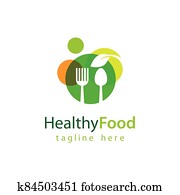 אוכל בריא, לוגו