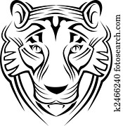 tiger, zeichen tiger, zeichen