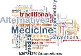 Alternative medicine wordcloud concept illustration Alternative medicine wordcloud concept illustration