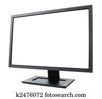 blank monitor