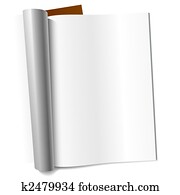 Blank page of magazine Blank page of magazine