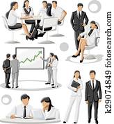 business people business people