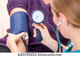 pressão sangue, medida