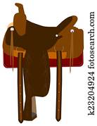 saddle with stitching saddle with stitching