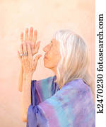 Senior Woman Devotion