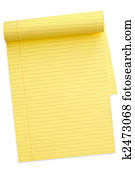 Yellow Notepad (with Path)