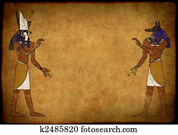Anubis and Horus Anubis and Horus