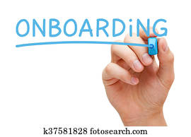 Onboarding Blue Marker