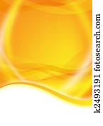 abstract orange flyer abstract orange flyer
