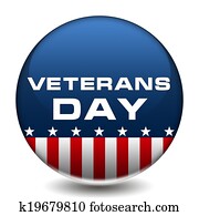 americano, dia veterans, emblema