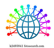 colorfull, paix mondiale, attachez art