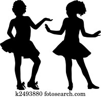 Silhouette small friends Silhouette small friends