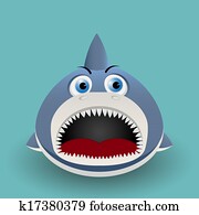 Cute baby shark