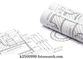 engenharia, desenhos técnicos