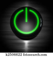 Power on button Power on button
