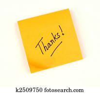 Thank you note