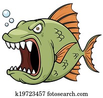 Angry fish Angry fish