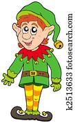 Cute Christmas elf Cute Christmas elf