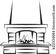 fireplace fireplace