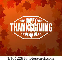 Happy thanksgiving stamp illustration Happy thanksgiving stamp illustration