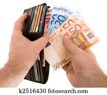 Paying Cash with Euro Currency