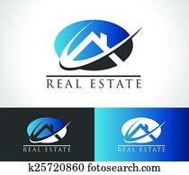 Real Estate House Logo Icon Real Estate House Logo Icon