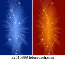 חגיגי, חג המולד, ו, ערב של ראשי השנה, רקעים