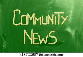 Community News Concept