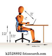 Ergonomic sitting Ergonomic sitting