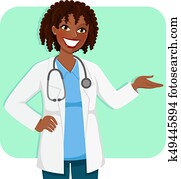 hembra negra, doctor