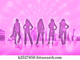 mujeres de la corporación mercantil