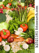 Vibrant Produce Closeup