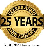 Celebrating 25 years anniversary go Celebrating 25 years anniversary go